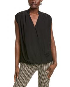 BOSS Hugo Boss Блузка с запахом Bonelia, черный
