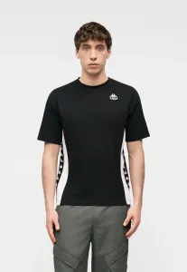 Футболка унисекс banda skyler Kappa, Black/Pink Prism/White