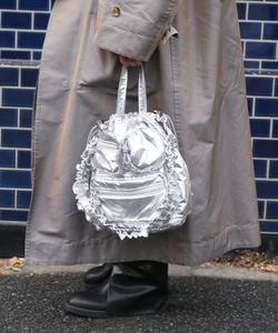 Control freak/ctfk водоотталкивающая сумка через плечо с множеством карманов и сборками, цвет Silver