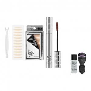 Тушь для ресниц peiran удлиняющая + набор для макияжа с патчами для двойного века натуральная стойкая устойчивая к размазыванию без переноса PIARA