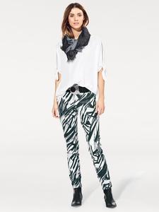 блузка без застежки белого цвета Heine