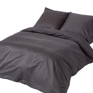 Постельное белье Homescapes антрацит, 150/200 см