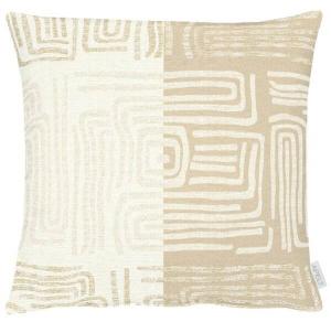 Декоративная подушка Apelt Mino, 48x10x48 см цвет beige/weiß