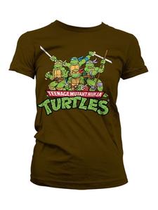 Коричневая рубашка Teenage Mutant Ninja Turtles