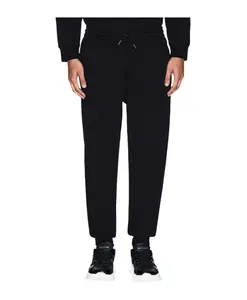 Классические, зауженные, прямые брюки Armani Exchange, черный