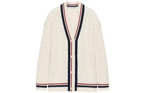 UNIQLO JW Anderson SS23 Вязаный свитер женский цвет слоновая кость