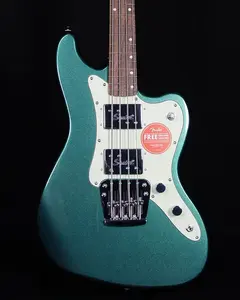 Бас-гитара Squier Paranormal Rascal HH, гриф из лавра, цвет Sherwood Green