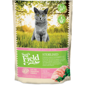 Сухой корм для кошек Sam's Field с курицей 2,5 кг