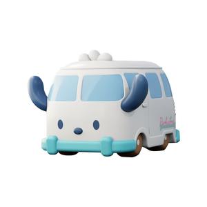 Слепая коробка Sanrio Kuromi трансформирующаяся машина коллекция Pochacco, одиночная мистери-бокс/полный бокс 6 шт Wolf Bowang