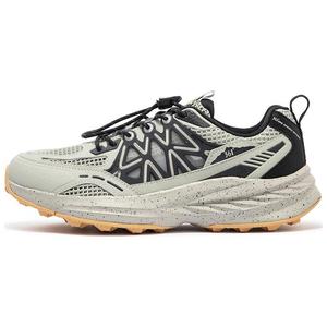 Кроссовки для активного отдыха на открытом воздухе, мужские, с низким верхом, выцветшие, зеленый/черный 361°