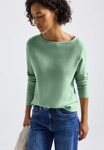 Джемпер Street One Jumper, Grün/Light Green
