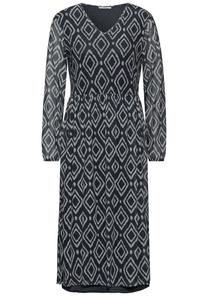 Платье миди STREET ONE Dress, цвет anthracite/light grey