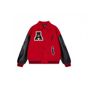 A Chock Куртка унисекс темно-синяя, Red Black