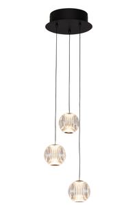 Dieter Knoll Подвесной светодиодный светильник, с регулировкой яркости, прозрачный/черный