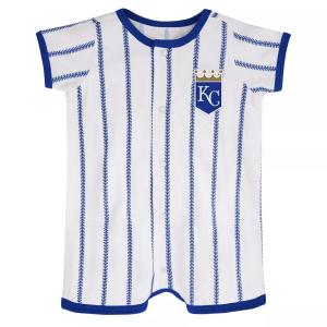 Белый/королевский джемпер с короткими рукавами Newborn Kansas City Royals Power Hitter Outerstuff