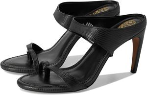 Сандалии Vince Camuto Brisa Toe Loop High Heel Mule Sandals, черный