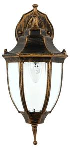 Настенный светильник Easylight LYON, черный - стекло - металл - 16 x 35 x 19 см