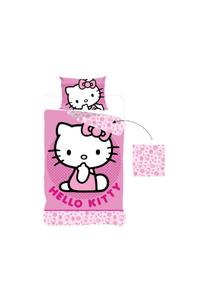 Мягкий постельный комплект 140x200 см с наволочкой 60x70 см Marvel, розовый