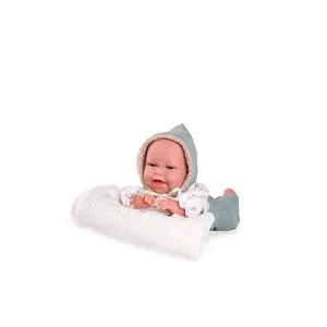 Детская кукла Antonio Juan Clara With Balls And A Blanket baby doll, розовый