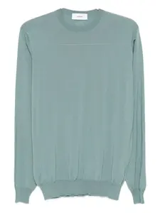 Свитер с круглым вырезом Lardini, синий