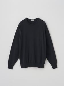 Вязаный пуловер с круглым вырезом и длинными рукавами | A4787 | 24G СОВРЕМЕННЫЙ КРОЙ