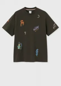 Футболка с вышивкой «Маленькие зверьки»