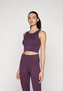 Топ ONLY Play ONPJAIA LIFE SEAM SHORT, Plum Perfect/Lilac