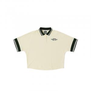 Футболка поло женская Kappa, черная-990