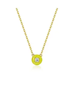 Ожерелье Petit Cupcake желтого цвета Anna Zuckerman, yellow