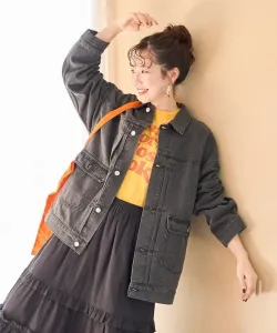 Джинсовая куртка оверсайз Лимитированная серия 25SS Freak'S Store, цвет Black