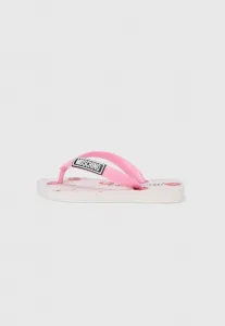 Сандалии с т-образным ремешком Moschino, Pink/Black/White/Red/Green