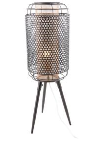 Настольная лампа Denton 24/71 см Novel, черный/белый/золотой