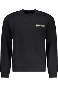 Толстовка мужская Napapijri с принтом на спине, черный