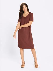 Платье из джерси красновато-коричневого цвета Sieh an!