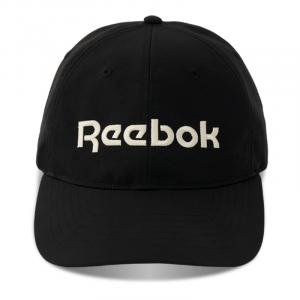 Reebok Полиамидная бейсболка унисекс черно-сине-белая, Black