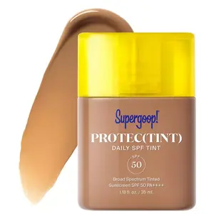 Protec(Tint) ежедневный spf тонирующий крем spf 50 солнцезащитный крем тонирующий крем с эктоином Supergoop!, цвет 34c