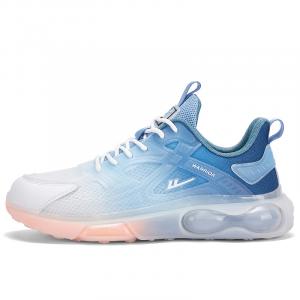 WARRIOR Кроссовки для бега с низким верхом, увеличивающие рост, белые, светло-голубые, мужские