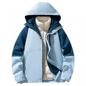 Водонепроницаемая ветровка унисекс Jeep, кофейный (с утеплителем)