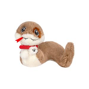 Плюшевая кукла Animal Puppy в змеином принте, высота 20см/30см Love, Small Dog Snake 30Cm