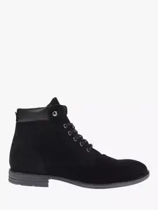 Ботинки Jones Bootmaker Docklands Suede Lace-Up Ankle, черный