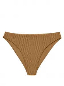 Фактурные плавки бикини Anine Bing, коричневый
