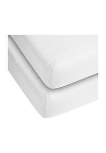 2 х натяжные простыни из хлопка Aspero, цвет в ассортименте