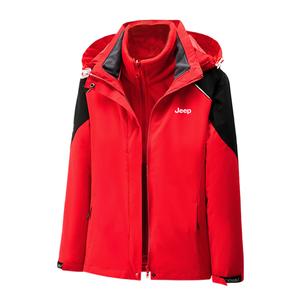 Jeep Ветровка Unisex, Women's Red