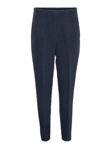 Зауженные плиссированные брюки VERO MODA VMLINA, темно-синий
