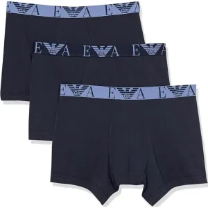 Трусы мужские 3 Pack EMPORIO ARMANI, 3 pack (светло-синий+темно-синий+светло-синий)