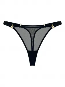 Сетчатые трусы-стринги Signature Bordelle, черный