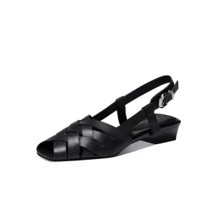 JESSICA SOPHIA Женские сандалии на одной застежке черные, цвет Black