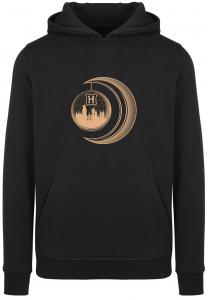 Толстовка F4NT4STIC Harry Potter Hogwarts Moon, черный