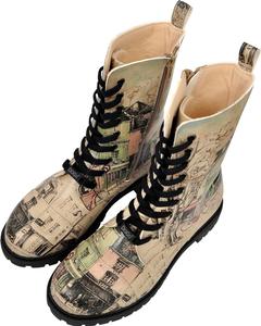 Женские сапоги DOGO Zipsy - ручная работа, из веганской кожи, сапоги средней длины, Bonjour Paris