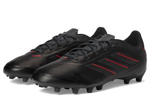 Кроссовки Adidas Kids Copa Pure 3 League Firm Ground/Multi Ground Soccer Cleats, Black/Carbon/Lucid Red